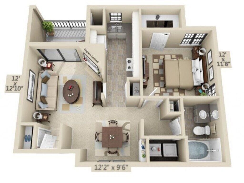 Floor Plan - Sicily (A2)