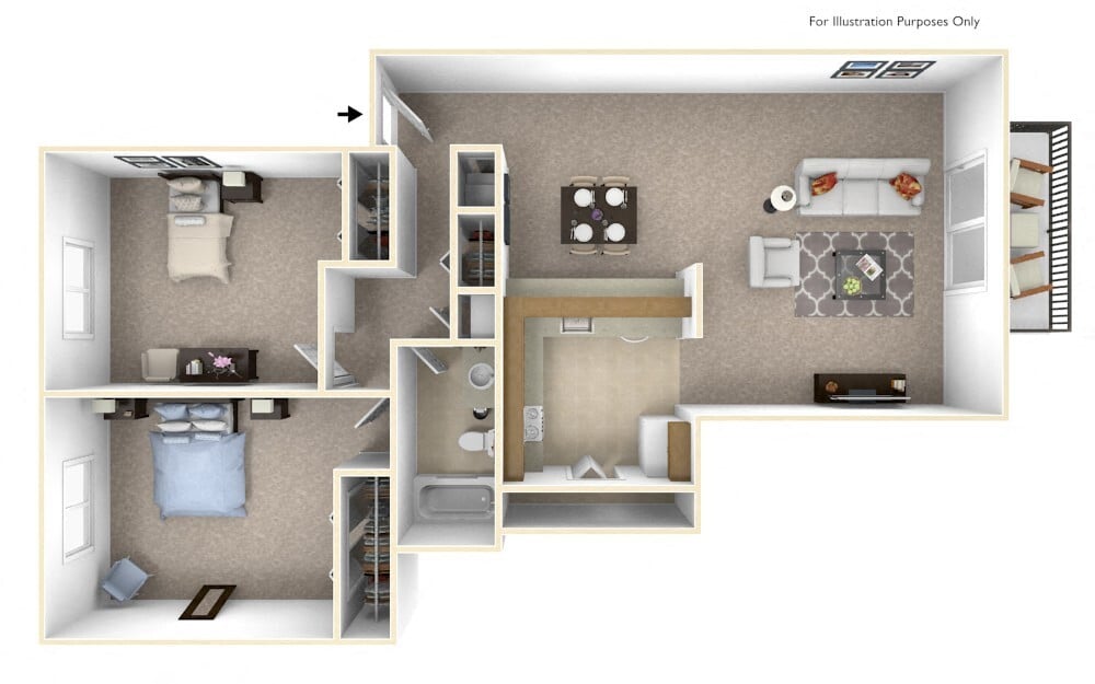 Floor Plan - Violet