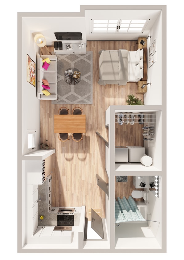 Legacy North- S1GC0 Floorplan - S1G