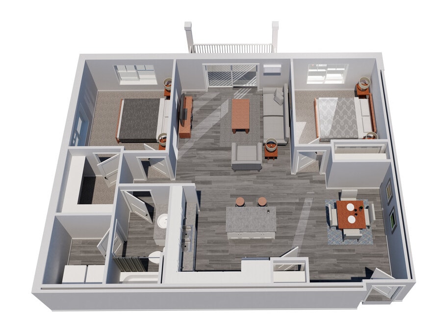 Floor Plan - Model D