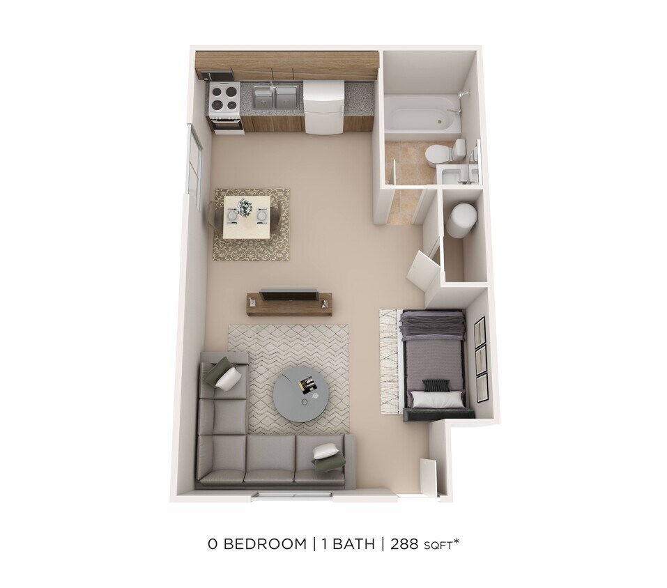 Floor Plan - Studio