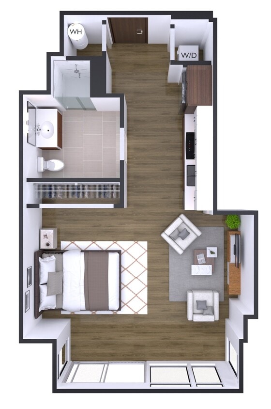 Floor Plan - Studio- G
