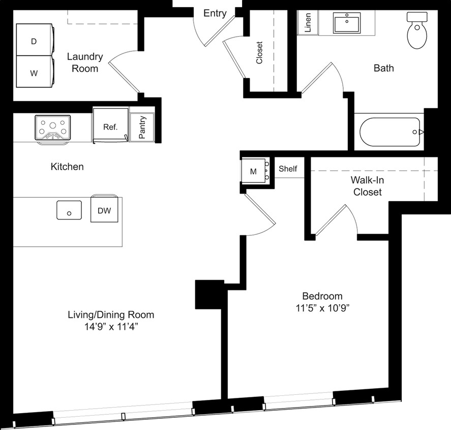 Floor Plan - A15 Type A