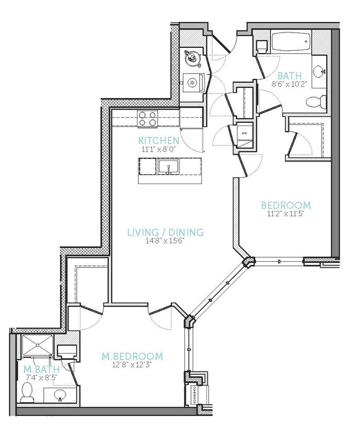 Floor Plan - 2-B1