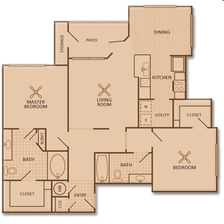 2BR/2BA - B1