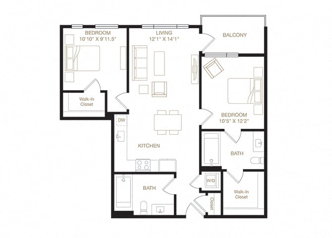 Floor Plan - Fruitvale