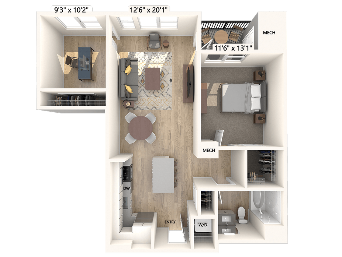 Floor Plan - A2D