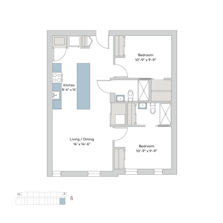 Floor Plan - 3435-2ba
