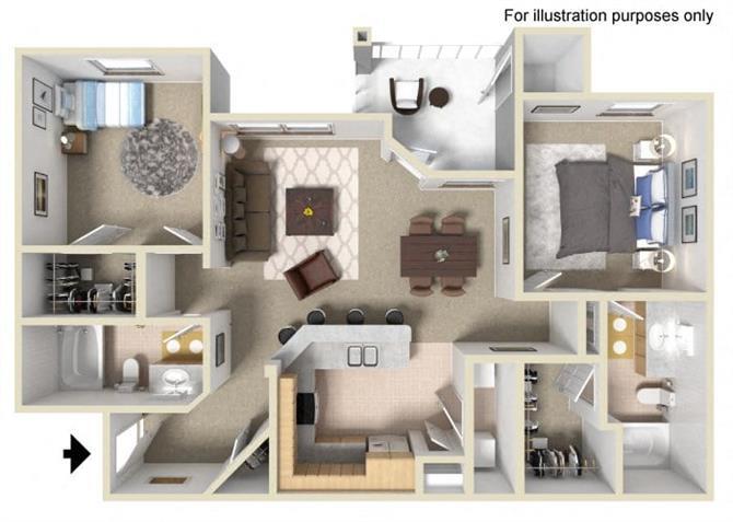 Floor Plan - B1 Snapdragon