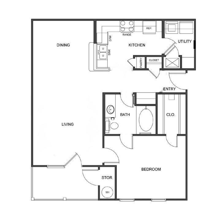 Floor Plan - A1 (Traditional)