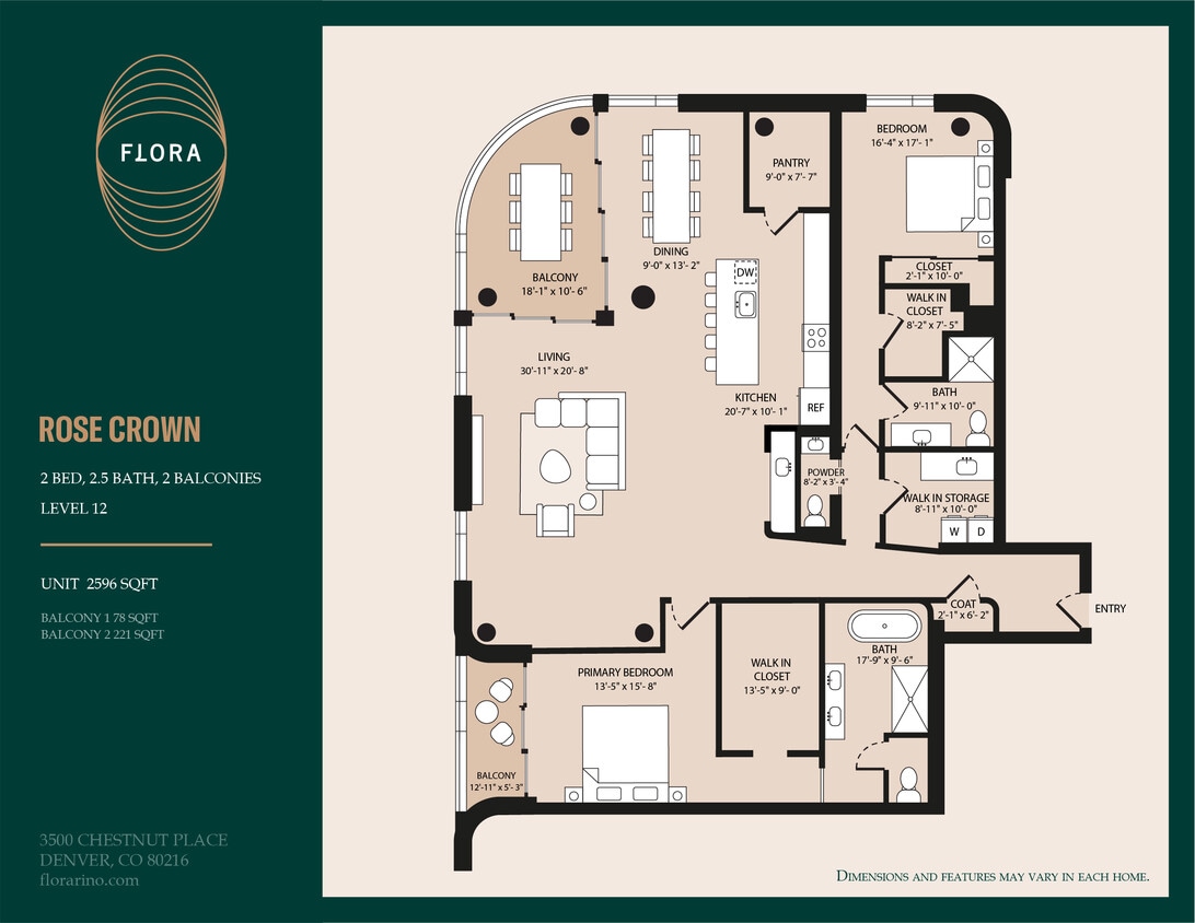 Floor Plan - Rose Crown