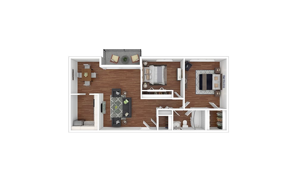 Floor Plan - Lee - Renovated