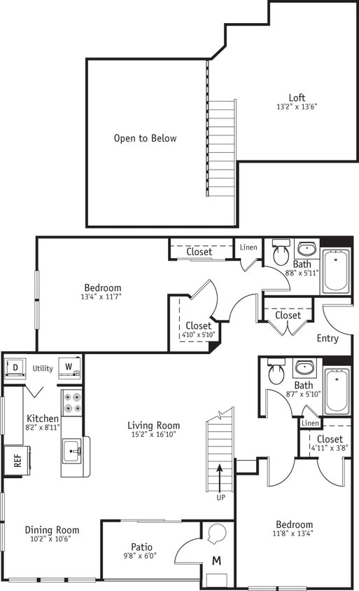 Floor Plan - Winchester with loft
