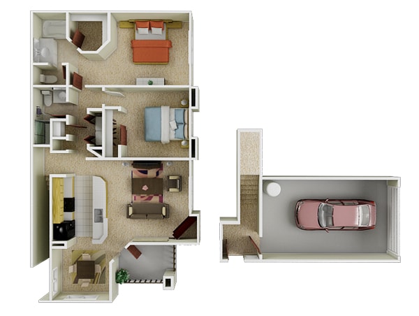 Floor Plan - Toscana