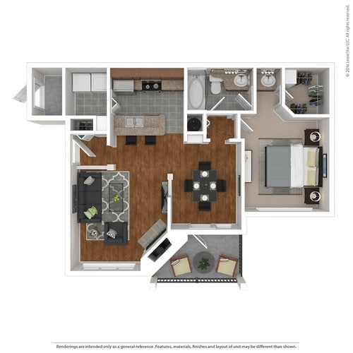 Floor Plan - 1B