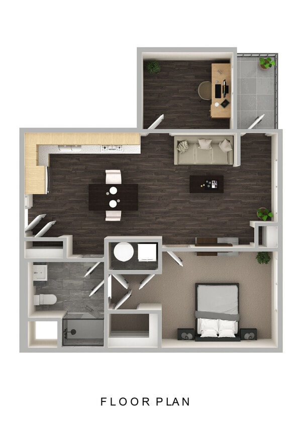 Floor Plan - The Hickory