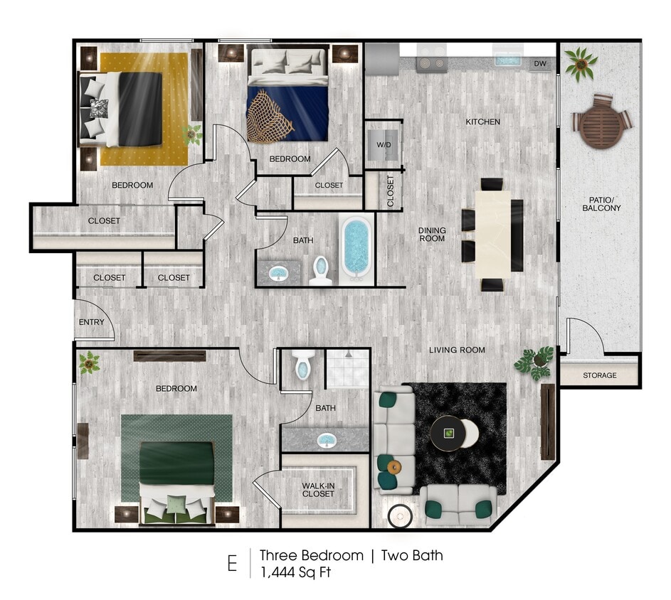 Floor Plan - E-North