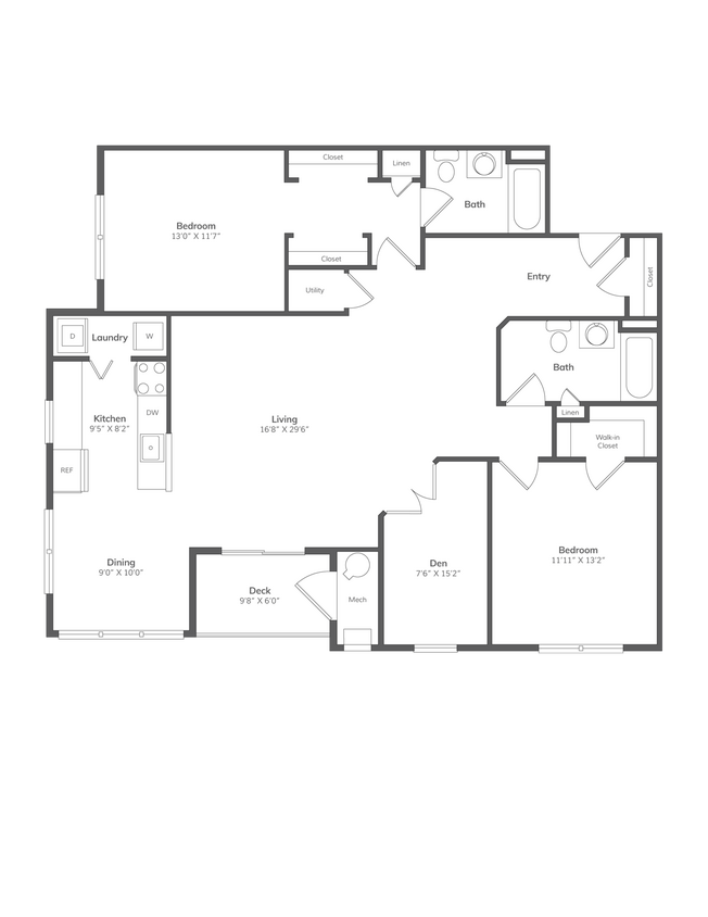 Floor Plan - Den-B2CD