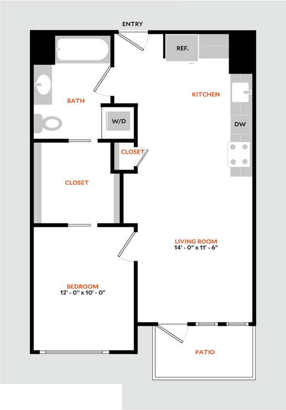 Floor Plan - South 1G