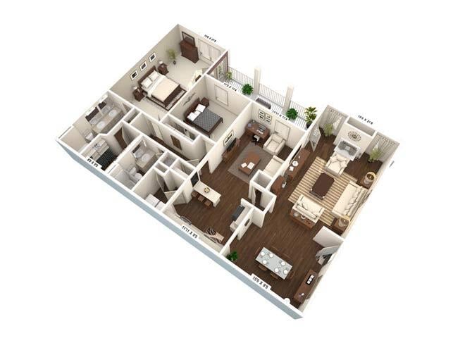Floor Plan - The Brickham