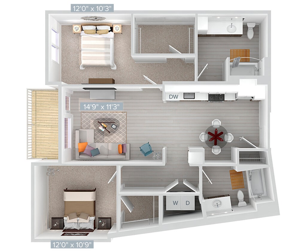 Floor Plan - B6-1093
