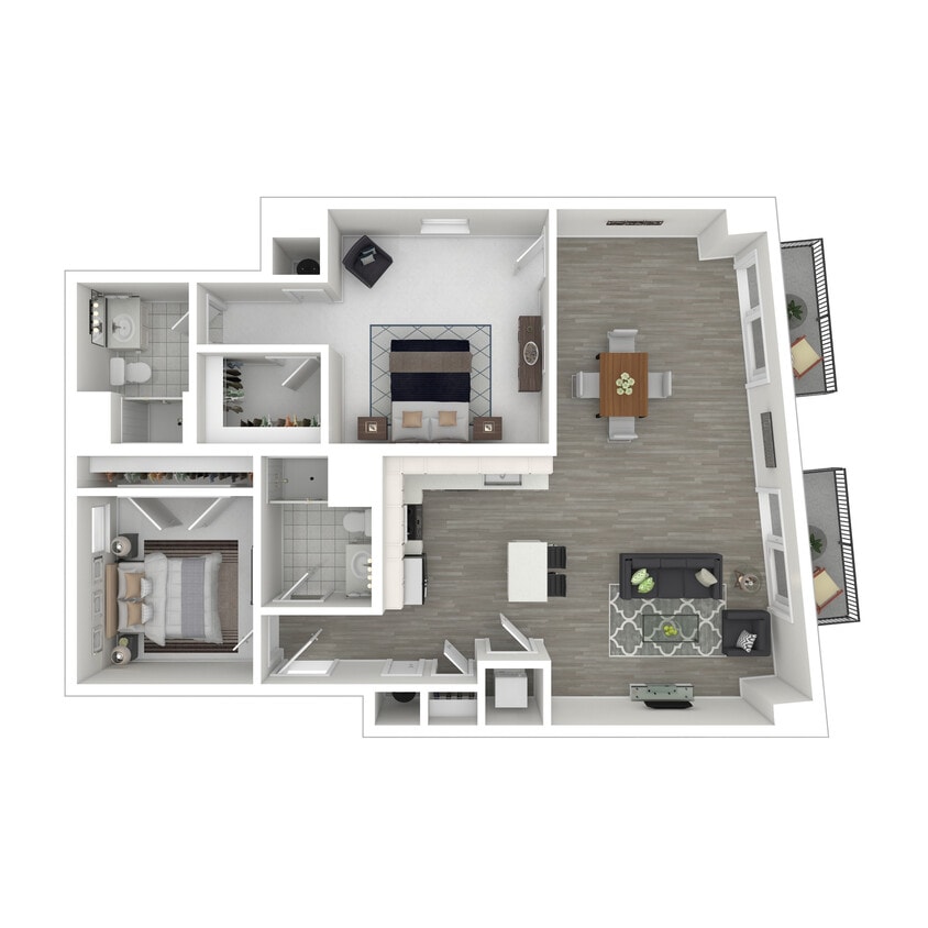 Rudee Inlet - 2x2 (3D Furnished) - Rudee Inlet