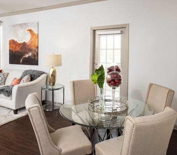 Dining and living rooms feature luxury vinyl plank flooring - Glenhaven at Star Ranch