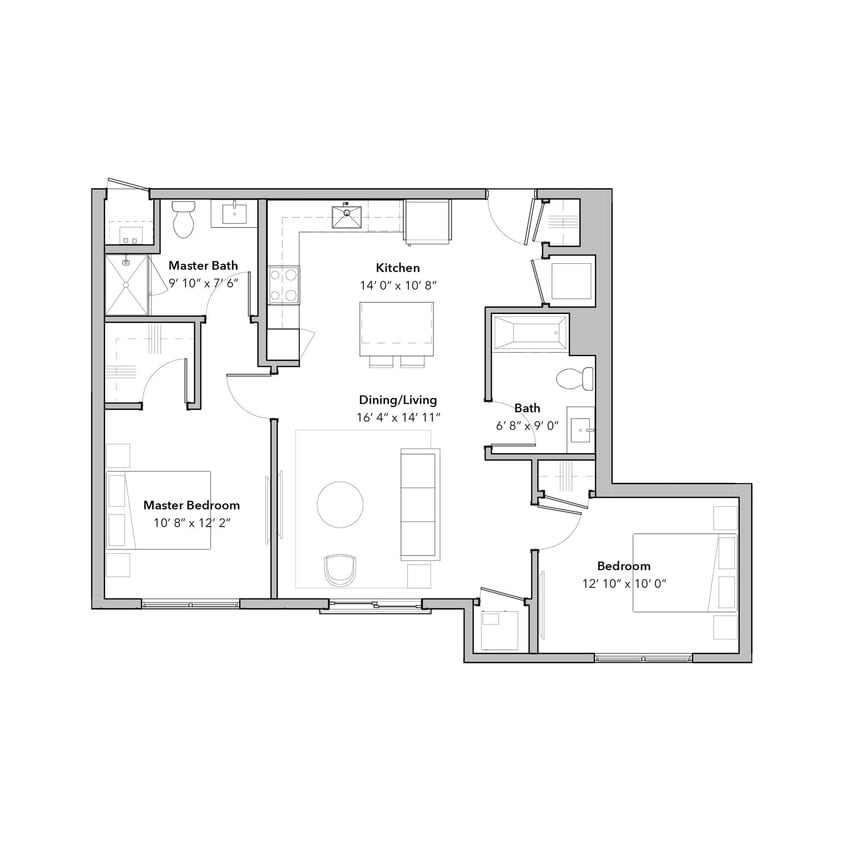 Floor Plan - Surfside  