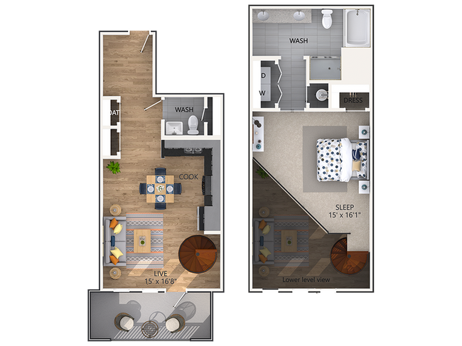 A3-ALT-7 - The Lofts at Atlantic Station