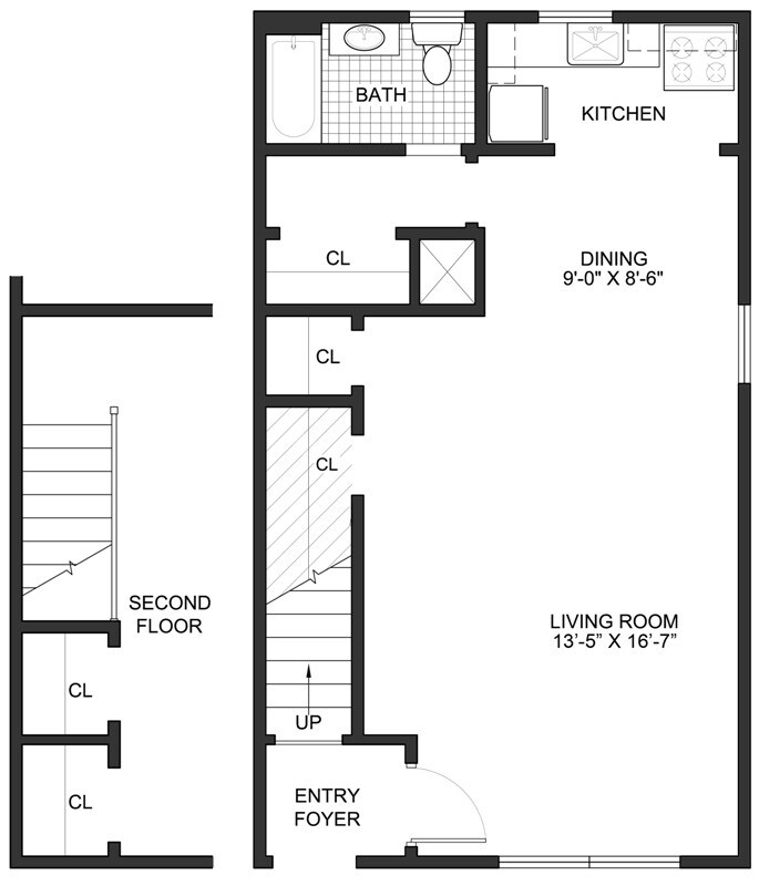 Floor Plan - Studio