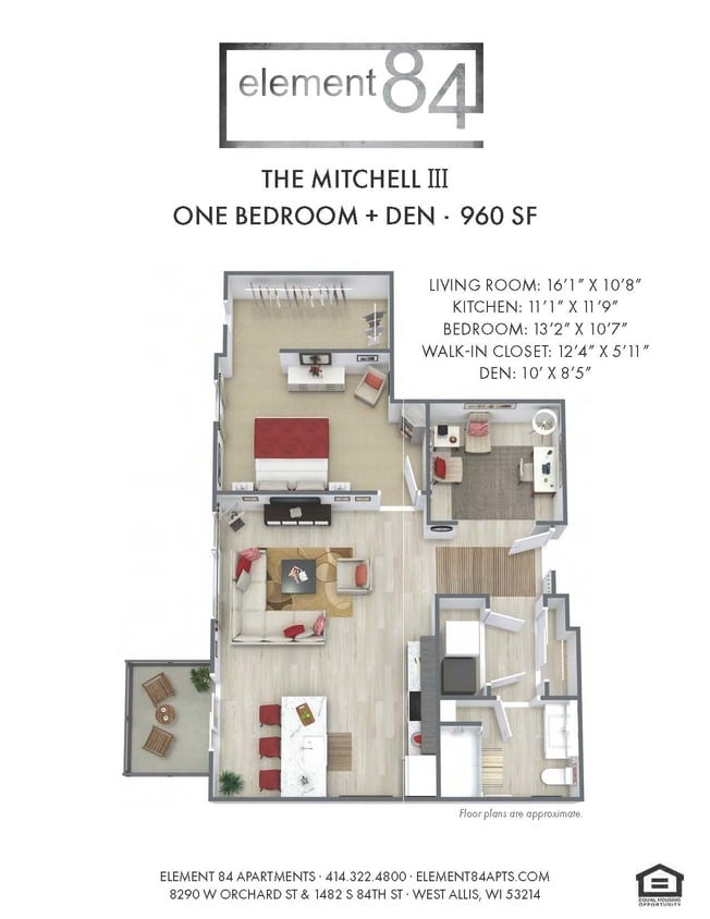 Floor Plan - Mitchell 4