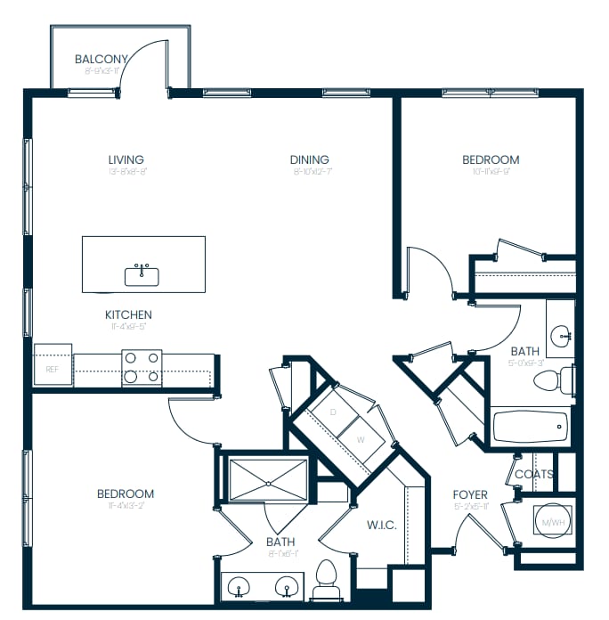 B2 - B2 - Two Bedroom