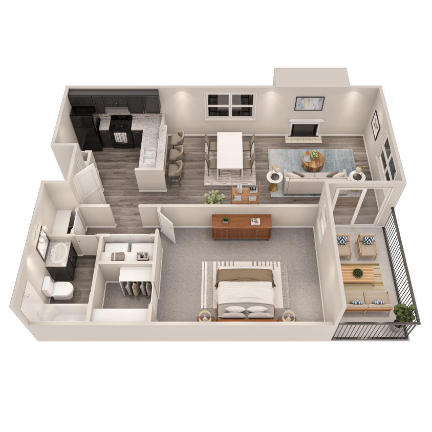 Floor Plan - A2 - Willow