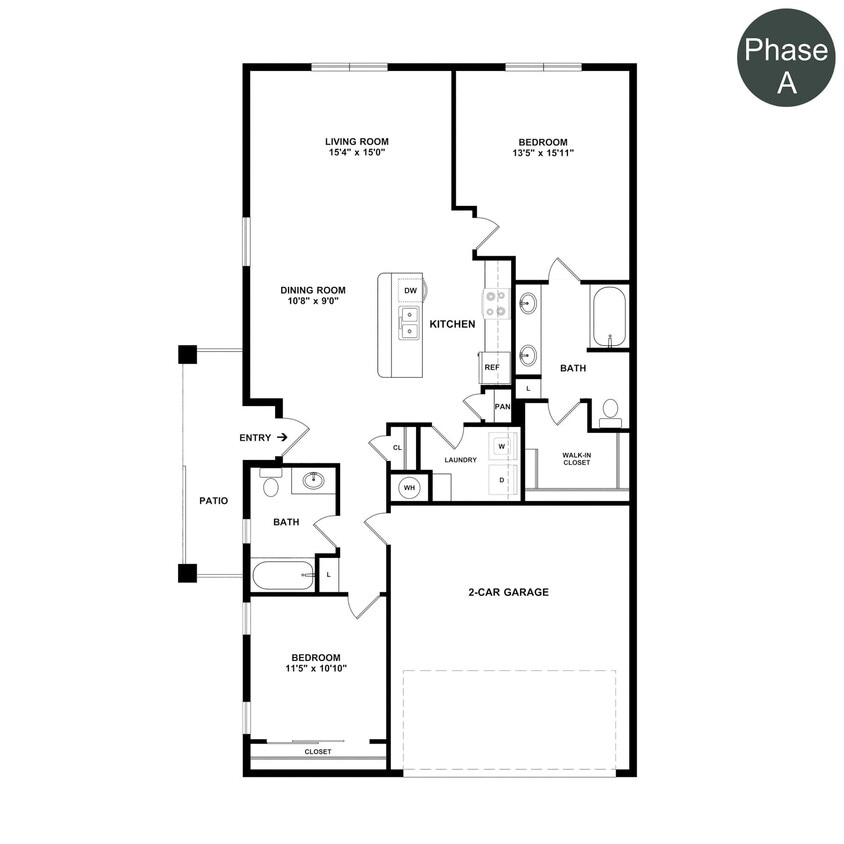 Floor Plan - The Flats Plan 5