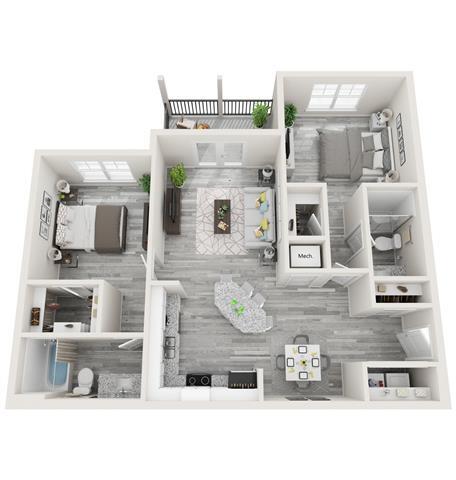 Floor Plan - Plan B-2