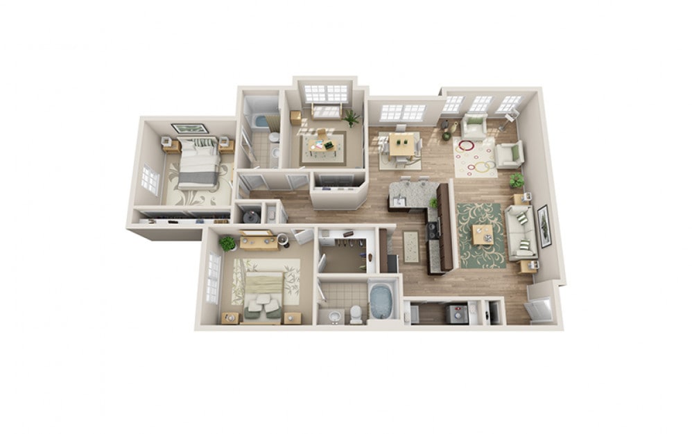 Floor Plan - C2 Seabrook