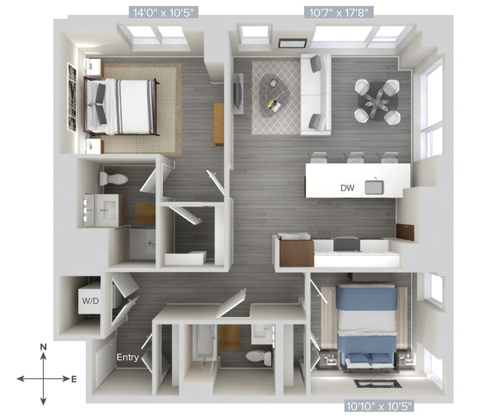 Floor Plan - B4-1081