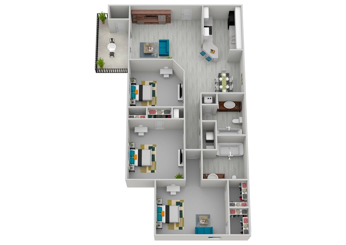 Floor Plan - 3 Bedroom