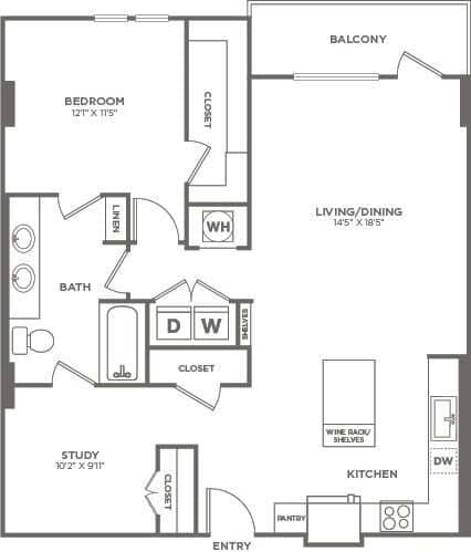 Floor Plan - The Norris Tower