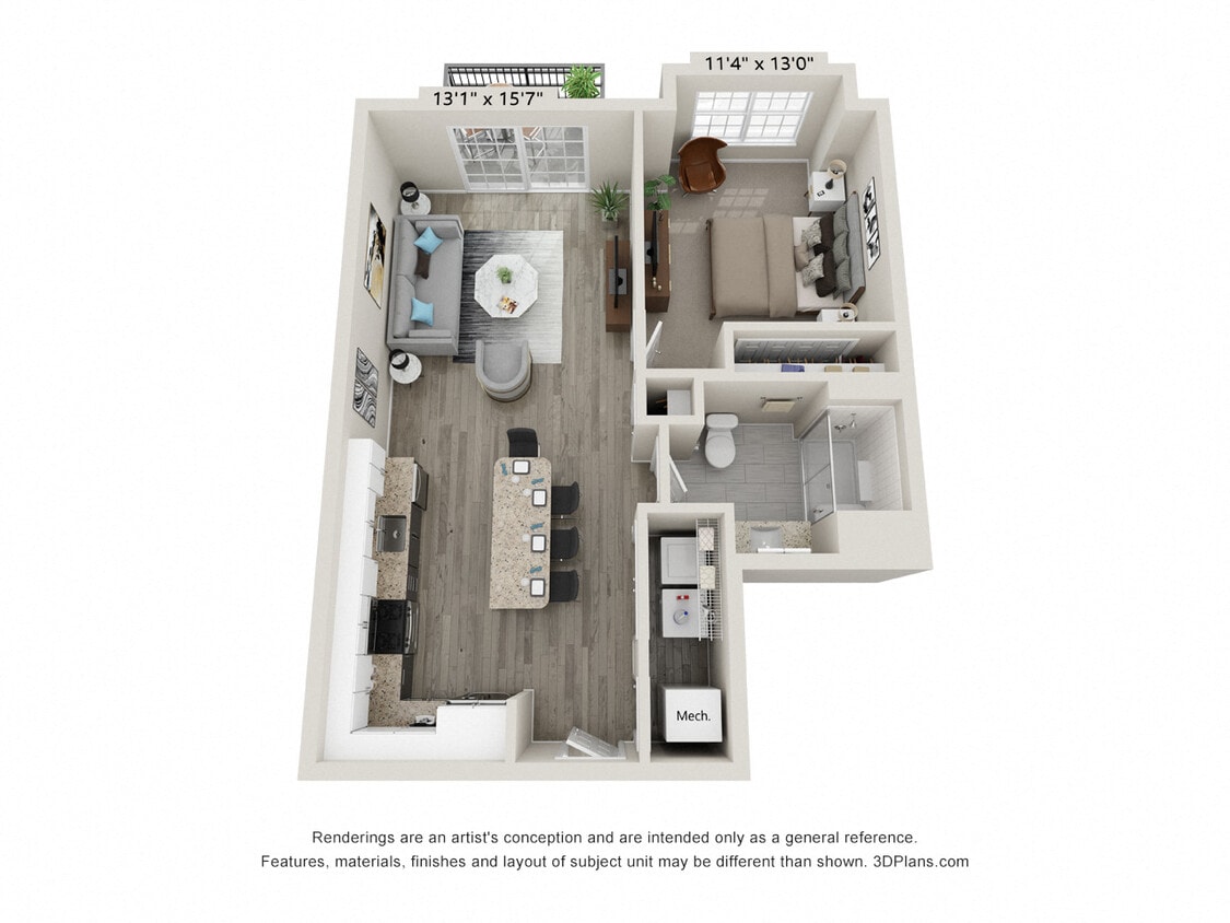Floor Plan - The Gable C