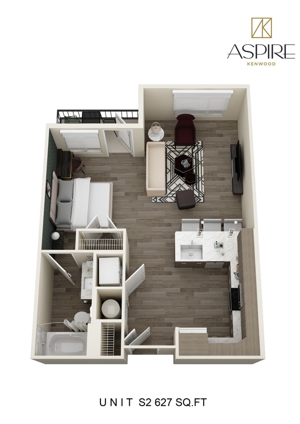 4350-AspireKenwood_Unit S2_Floorplan.jpg - Studio