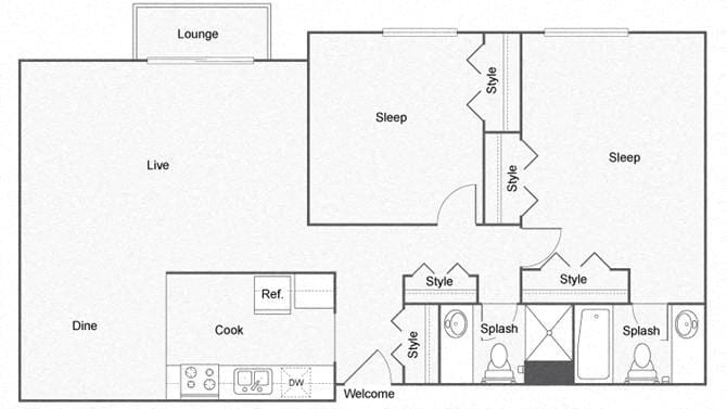 Floor Plan - Beverly