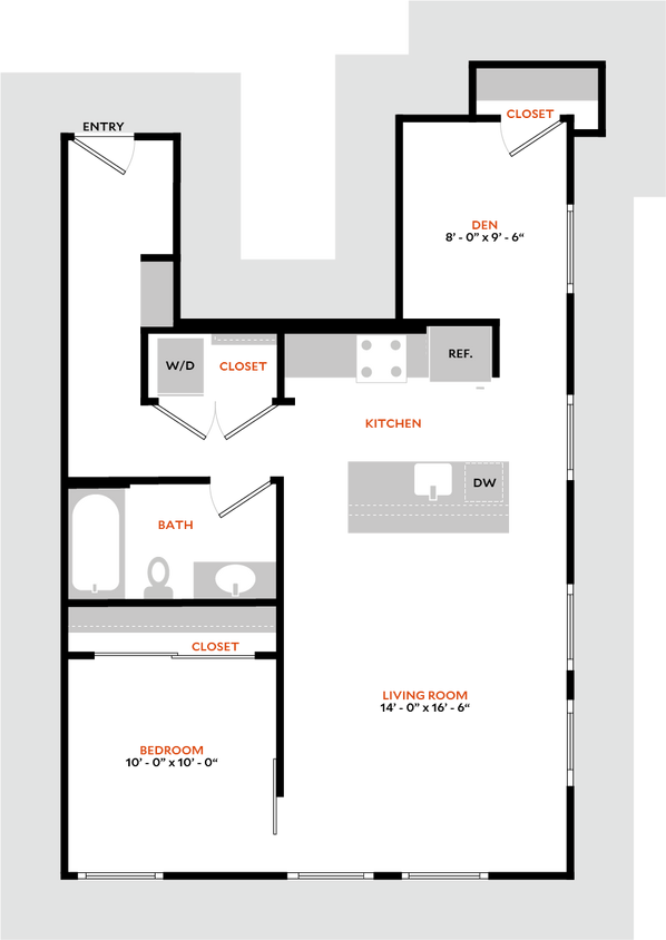 Floor Plan - Plan 1I