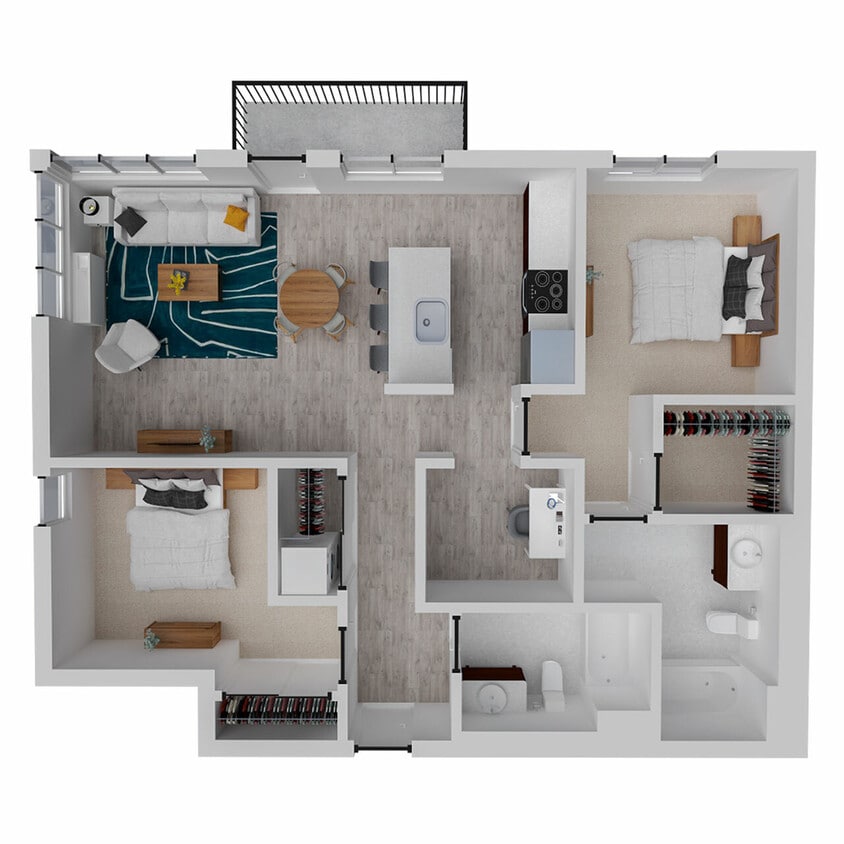 attwell-2x2-B11-1073 - B11 Den