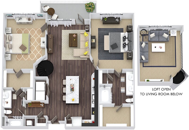 Floor Plan - Franklin Loft