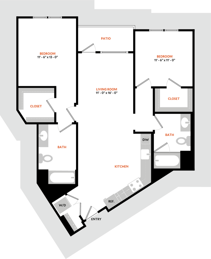 Floor Plan - Plan 2G