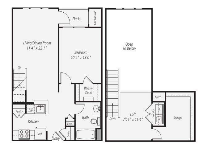 Floor Plan - Basswood
