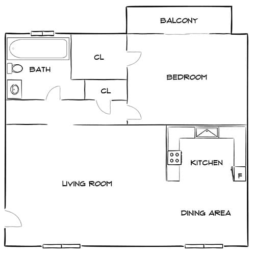 Floor Plan - Design 1A