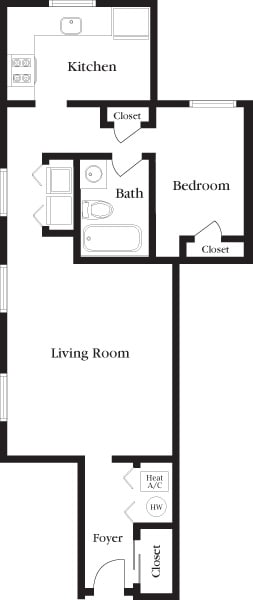 Kinney 1O.jpg - K-O One Bedroom, One Bathroom