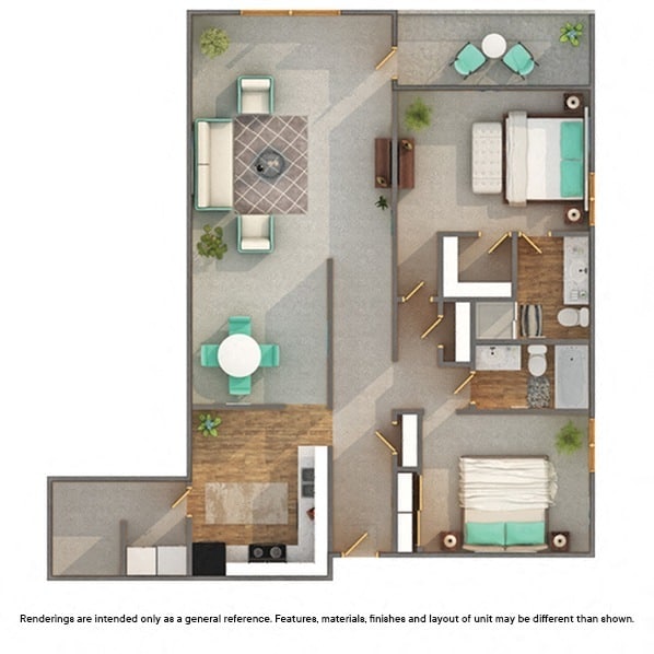 Floor Plan - The Evergreen